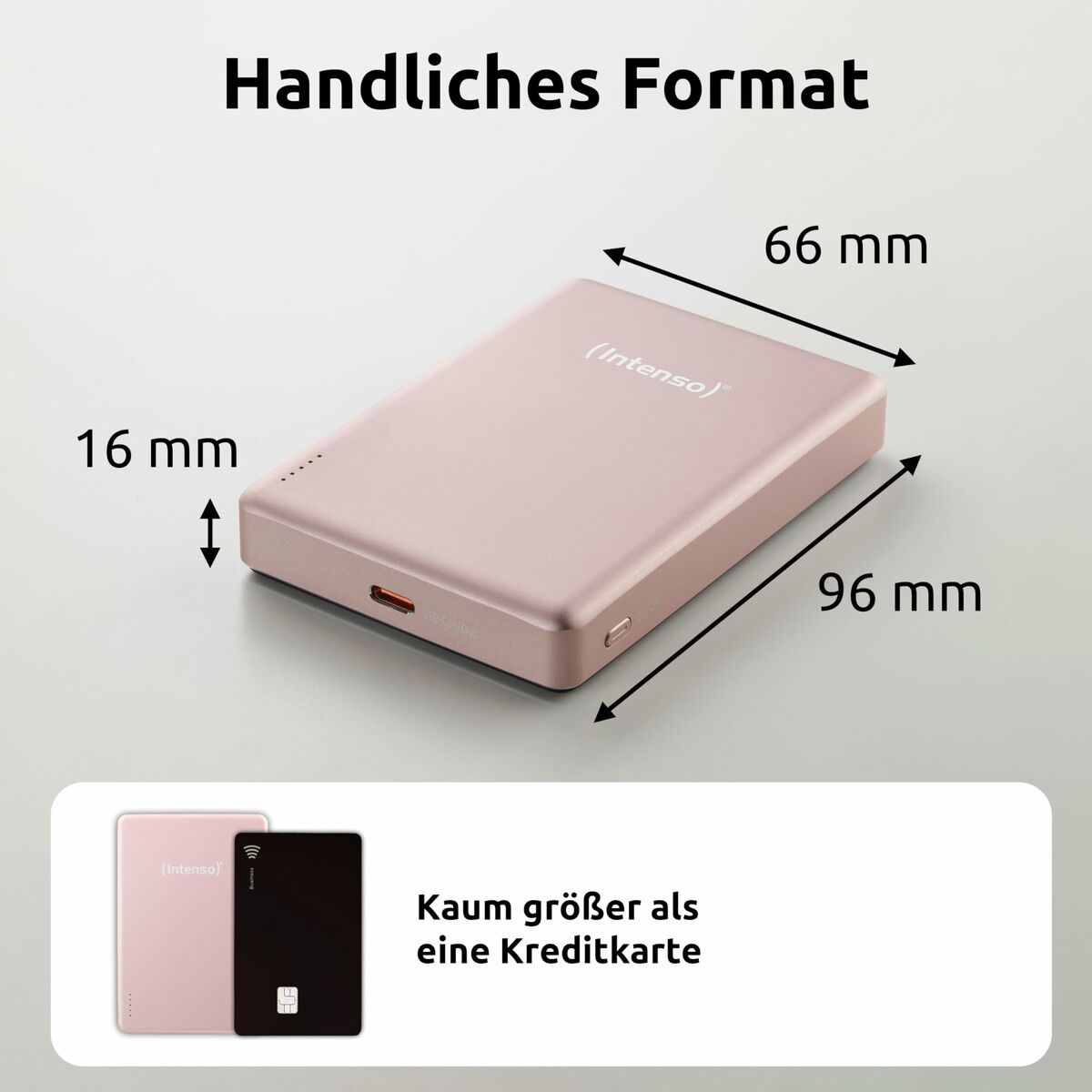Powerbank INTENSO MW10000 10000 mAh Pink
