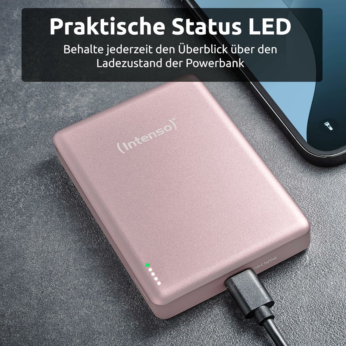 Powerbank INTENSO MW10000 10000 mAh Pink